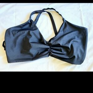 Black fused hawaii kohanaiki top